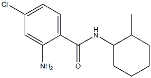 2-amino-4-chloro-N-(2-methylcyclohexyl)benzamide Struktur