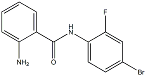 2-amino-N-(4-bromo-2-fluorophenyl)benzamide Struktur