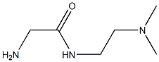 2-amino-N-[2-(dimethylamino)ethyl]acetamide Struktur