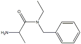 2-amino-N-benzyl-N-ethylpropanamide Struktur