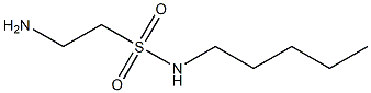 2-amino-N-pentylethane-1-sulfonamide Struktur