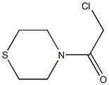 2-chloro-1-(thiomorpholin-4-yl)ethan-1-one Struktur