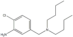 2-chloro-5-[(dibutylamino)methyl]aniline Struktur