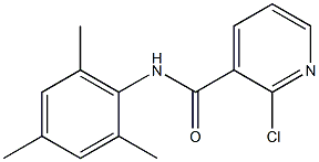 2-chloro-N-(2,4,6-trimethylphenyl)pyridine-3-carboxamide Struktur