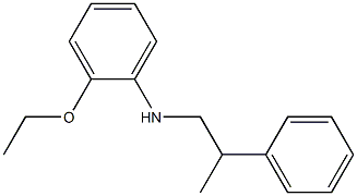 2-ethoxy-N-(2-phenylpropyl)aniline Struktur