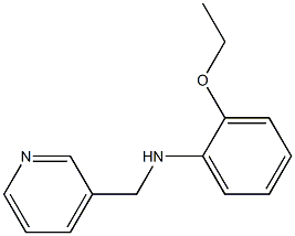 2-ethoxy-N-(pyridin-3-ylmethyl)aniline Struktur