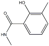 2-hydroxy-N,3-dimethylbenzamide Struktur