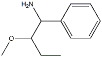 2-methoxy-1-phenylbutan-1-amine Struktur