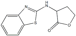 3-(1,3-benzothiazol-2-ylamino)oxolan-2-one Struktur