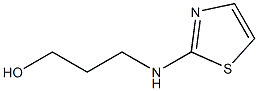 3-(1,3-thiazol-2-ylamino)propan-1-ol Struktur