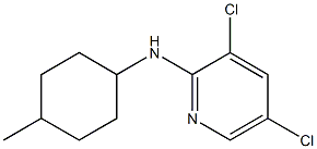 3,5-dichloro-N-(4-methylcyclohexyl)pyridin-2-amine Struktur