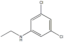 3,5-dichloro-N-ethylaniline Struktur