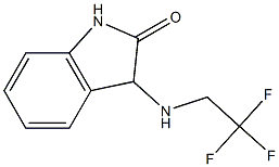 3-[(2,2,2-trifluoroethyl)amino]-1,3-dihydro-2H-indol-2-one Struktur