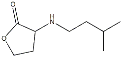 3-[(3-methylbutyl)amino]oxolan-2-one Struktur