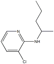 3-chloro-N-(pentan-2-yl)pyridin-2-amine Struktur