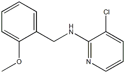 3-chloro-N-[(2-methoxyphenyl)methyl]pyridin-2-amine Struktur