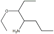 3-ethoxyheptan-4-amine Struktur