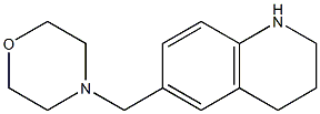 4-(1,2,3,4-tetrahydroquinolin-6-ylmethyl)morpholine Struktur