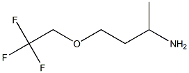 4-(2,2,2-trifluoroethoxy)butan-2-amine Struktur