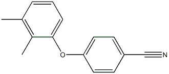 4-(2,3-dimethylphenoxy)benzonitrile Struktur