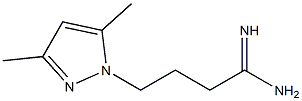 4-(3,5-dimethyl-1H-pyrazol-1-yl)butanimidamide Struktur