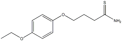 4-(4-ethoxyphenoxy)butanethioamide Struktur