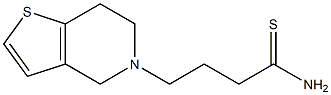 4-(6,7-dihydrothieno[3,2-c]pyridin-5(4H)-yl)butanethioamide Struktur