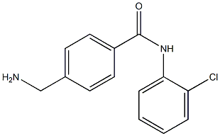 4-(aminomethyl)-N-(2-chlorophenyl)benzamide Struktur