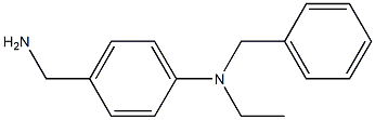 4-(aminomethyl)-N-benzyl-N-ethylaniline Struktur