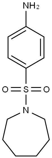 4-(azepane-1-sulfonyl)aniline Struktur