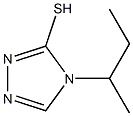 4-(butan-2-yl)-4H-1,2,4-triazole-3-thiol Struktur