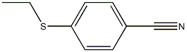 4-(ethylsulfanyl)benzonitrile Struktur