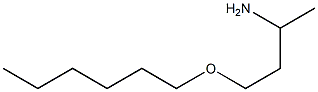 4-(hexyloxy)butan-2-amine Struktur