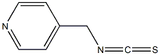 4-(isothiocyanatomethyl)pyridine Struktur