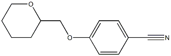 4-(oxan-2-ylmethoxy)benzonitrile Struktur