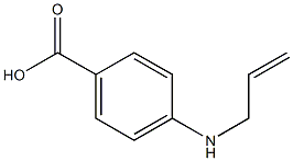 4-(prop-2-en-1-ylamino)benzoic acid Struktur