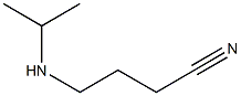 4-(propan-2-ylamino)butanenitrile Struktur