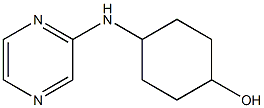 4-(pyrazin-2-ylamino)cyclohexan-1-ol Struktur