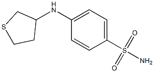 4-(thiolan-3-ylamino)benzene-1-sulfonamide Struktur