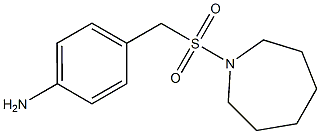 4-[(azepane-1-sulfonyl)methyl]aniline Struktur