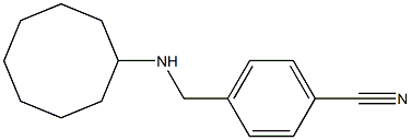 4-[(cyclooctylamino)methyl]benzonitrile Struktur