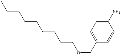 4-[(nonyloxy)methyl]aniline Struktur