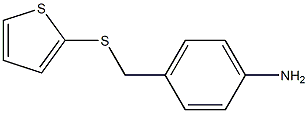 4-[(thiophen-2-ylsulfanyl)methyl]aniline Struktur