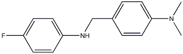 4-{[(4-fluorophenyl)amino]methyl}-N,N-dimethylaniline Struktur