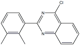 4-chloro-2-(2,3-dimethylphenyl)quinazoline Struktur