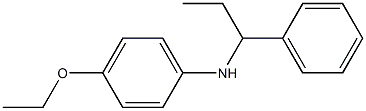 4-ethoxy-N-(1-phenylpropyl)aniline Struktur