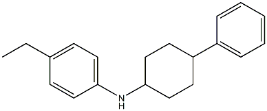 4-ethyl-N-(4-phenylcyclohexyl)aniline Struktur