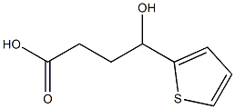 4-hydroxy-4-(thiophen-2-yl)butanoic acid Struktur