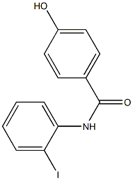 4-hydroxy-N-(2-iodophenyl)benzamide Struktur