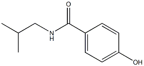 4-hydroxy-N-(2-methylpropyl)benzamide Struktur